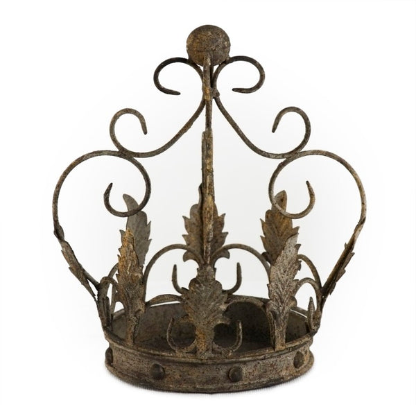 Zentique Victoria Metal Lantern Rustic Metal Frame with Clear Panels for Pillar Candles, LED Lights, Indoor/Outdoor Charm W8.5 x H10 x D9 HR10329S.14