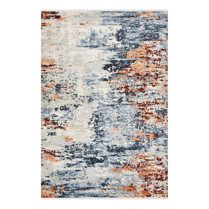 AMER Rugs Hermitage Hand-knotted Wool Viscose Abstract Area Rug Artisan Crafted for Modern Living Spaces 8' x 10' HRM20810
