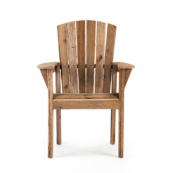 Zentique Bordea Oak Chair — Compact Ergonomic Dining & Cafe Seat with Durable Finish, Solid Wood Craftsmanship HS083