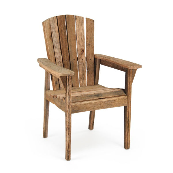 Zentique Bordea Oak Chair — Compact Ergonomic Dining & Cafe Seat with Durable Finish, Solid Wood Craftsmanship HS083