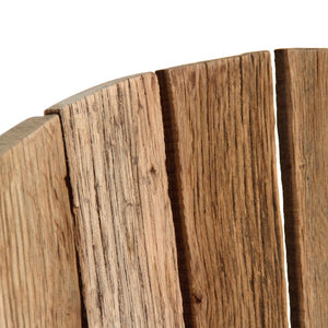 Zentique Bordea Oak Chair — Compact Ergonomic Dining & Cafe Seat with Durable Finish, Solid Wood Craftsmanship HS083