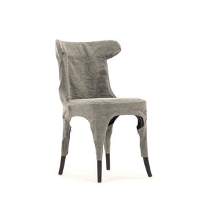 Zentique Housse Solid Oak Dining Chair — Minimalist Scandinavian Design, Contoured Comfort, Durable Finish (98) HS110
