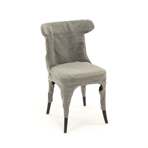 Zentique Housse Solid Oak Dining Chair — Minimalist Scandinavian Design, Contoured Comfort, Durable Finish (98) HS110