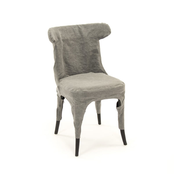 Zentique Housse Solid Oak Dining Chair — Minimalist Scandinavian Design, Contoured Comfort, Durable Finish (98) HS110