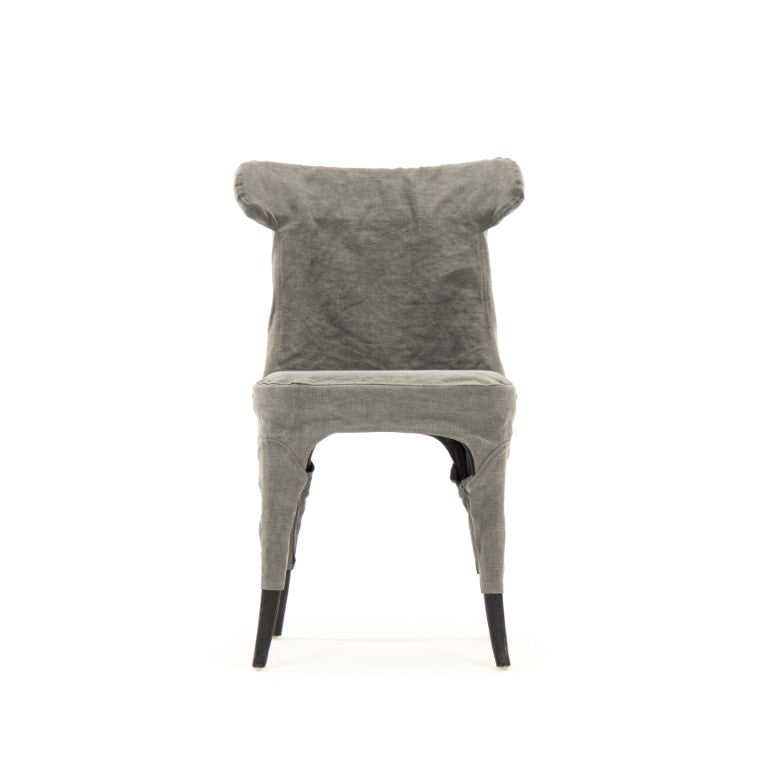 Zentique Housse Solid Oak Dining Chair — Minimalist Scandinavian Design, Contoured Comfort, Durable Finish (98) HS110