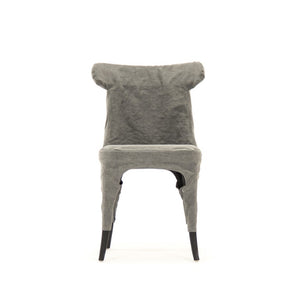 Zentique Housse Solid Oak Dining Chair — Minimalist Scandinavian Design, Contoured Comfort, Durable Finish (98) HS110