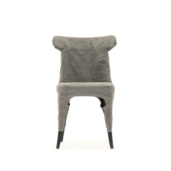 Zentique Housse Solid Oak Dining Chair — Minimalist Scandinavian Design, Contoured Comfort, Durable Finish (98) HS110