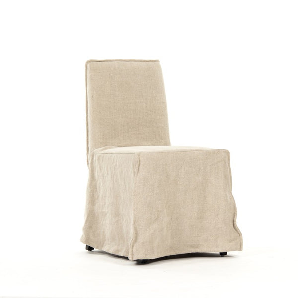 Zentique Celia Solid Birch Side Chair with Ergonomic Curved Back, Durable Finish for Modern Dining Spaces HS139