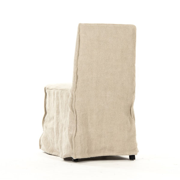 Zentique Celia Solid Birch Side Chair with Ergonomic Curved Back, Durable Finish for Modern Dining Spaces HS139