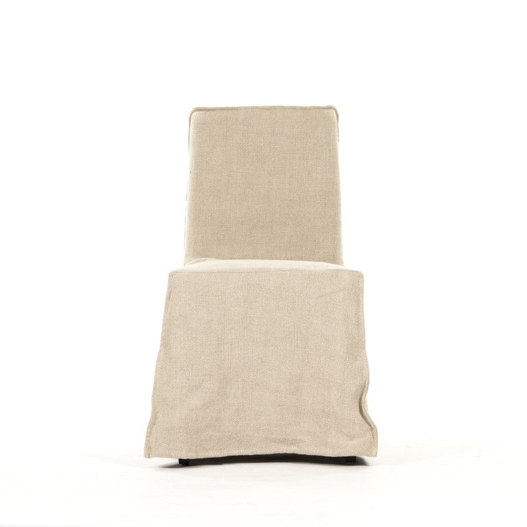 Zentique Celia Solid Birch Side Chair with Ergonomic Curved Back, Durable Finish for Modern Dining Spaces HS139