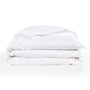 Hiend Accents Pure 200tc Percale Duvet Cover – Elevate Guest Comfort With Luxurious, Durable Cotton Bedding Essentials White 100% Cotton Hs2001du-qn-wh