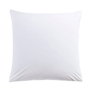 Hiend Accents Vesper 350tc Sateen Euro Sham - Luxurious Cotton Bedding Accessory For Elegance & Comfort White 100% Cotton Hs3501es-os-wh