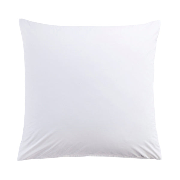 Hiend Accents Vesper 350tc Sateen Euro Sham - Luxurious Cotton Bedding Accessory For Elegance & Comfort White 100% Cotton Hs3501es-os-wh