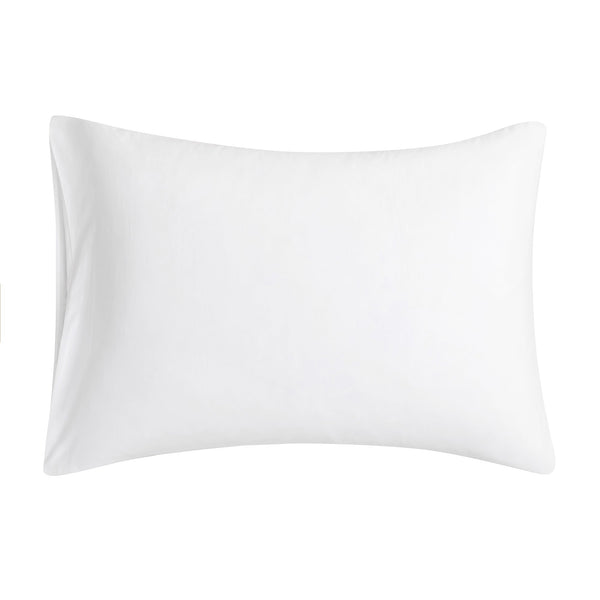 Hiend Accents Vesper 350tc Sateen Pillowcase - Luxurious Cotton Bedding For Ultimate Comfort And Timeless Elegance White 100% Cotton Hs3501ps-qn-wh