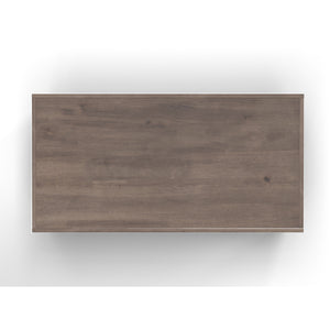 Legends Furniture Bridgevine Home Hampton 48 Inch Hampton Coffee Table, No Assembly Required, Jasmine Whitewash And Barnwood Finish Barnwood And White Wash, White Poplar Solids And Okoume Veneers With Knotty Alder Top Ht4210.Bjw