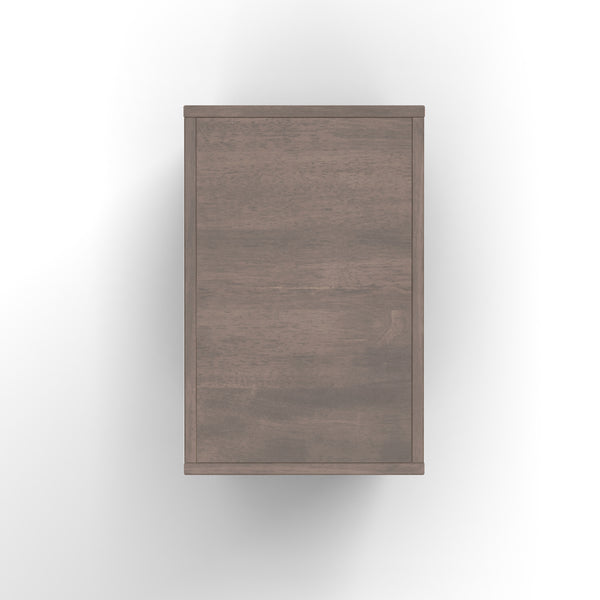 Legends Furniture Bridgevine Home Hampton 14 Inch Chairside Table, No Assembly Required, Jasmine Whitewash And Barnwood Finish Barnwood And White Wash, White Poplar Solids And Okoume Veneers With Knotty Alder Top Ht4520.Bjw