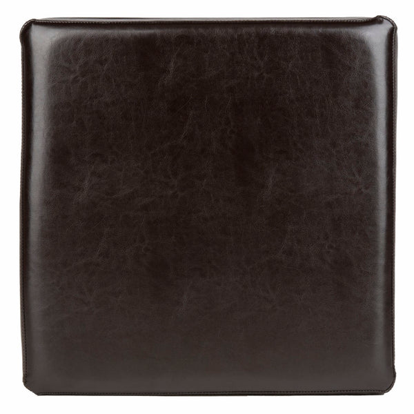 Safavieh Jonathan Contemporary Flip-Top Ottoman With Hidden Storage For Modern Living Spaces And Style Brown HUD4007A