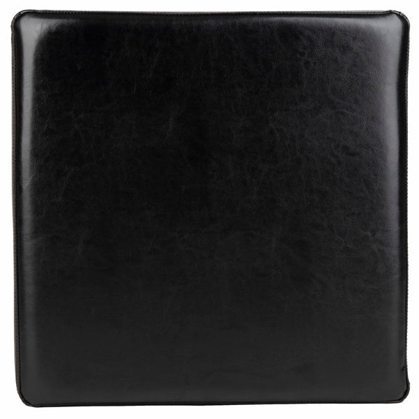 Safavieh Jonathan Contemporary Flip-Top Ottoman With Hidden Storage For Modern Living Spaces And Style Black HUD4007B