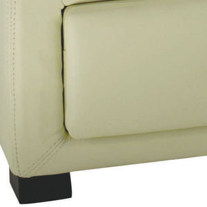 Safavieh Metro Storage Ottoman – Stylish Multi-Functional Piece For Small Spaces With Hidden Storage & Versatile Top Off White HUD4067D
