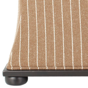 Safavieh Aroura Storage Bench - Elegant Beige Linen-Weave Upholstered Seating With Hidden Storage Solution Black/Brown/Cream HUD4071C