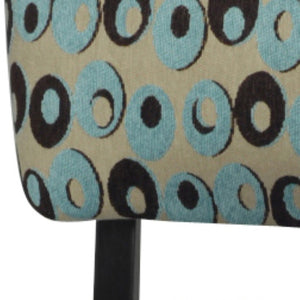 Safavieh Christine Chair - Stylish Mid-Century Modern Accent With Sculpted Silhouette For Any Room Decor Turquoise/ Brown HUD4075A