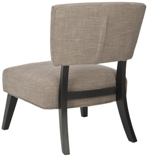 Safavieh Christine Chair - Stylish Mid-Century Modern Accent With Sculpted Silhouette For Any Room Decor Light Brown HUD4075B
