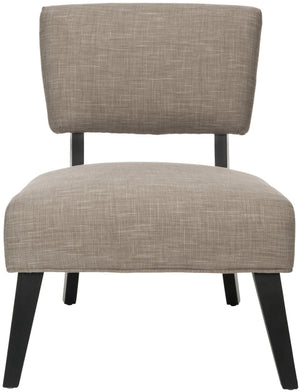 Safavieh Christine Chair - Stylish Mid-Century Modern Accent With Sculpted Silhouette For Any Room Decor Light Brown HUD4075B