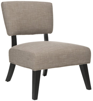 Safavieh Christine Chair - Stylish Mid-Century Modern Accent With Sculpted Silhouette For Any Room Decor Light Brown HUD4075B