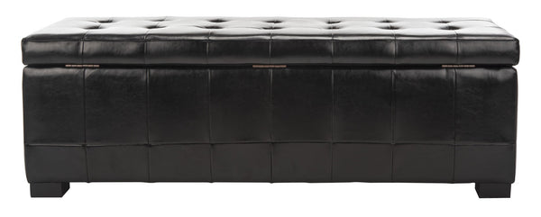 Safavieh Large Manhattan Storage Bench - Stylish Upholstered Seating With Ample Storage For Any Room HUD4200B