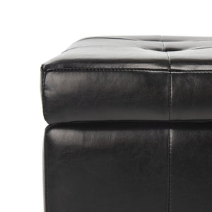 Safavieh Large Manhattan Storage Bench - Stylish Upholstered Seating With Ample Storage For Any Room HUD4200B