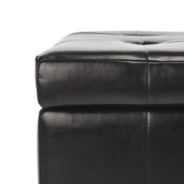 Safavieh Large Manhattan Storage Bench - Stylish Upholstered Seating With Ample Storage For Any Room HUD4200B