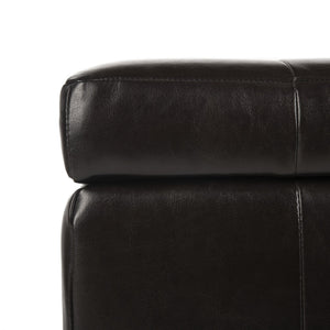 Safavieh Small Manhattan Storage Bench – Stylish And Compact Upholstered Storage Solution For Any Space Brown HUD4201A