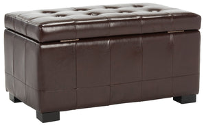Safavieh Small Manhattan Storage Bench – Stylish And Compact Upholstered Storage Solution For Any Space Cordavan HUD4201E