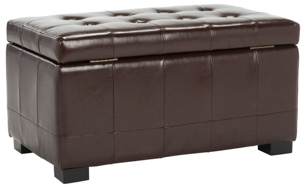 Safavieh Small Manhattan Storage Bench – Stylish And Compact Upholstered Storage Solution For Any Space Cordavan HUD4201E
