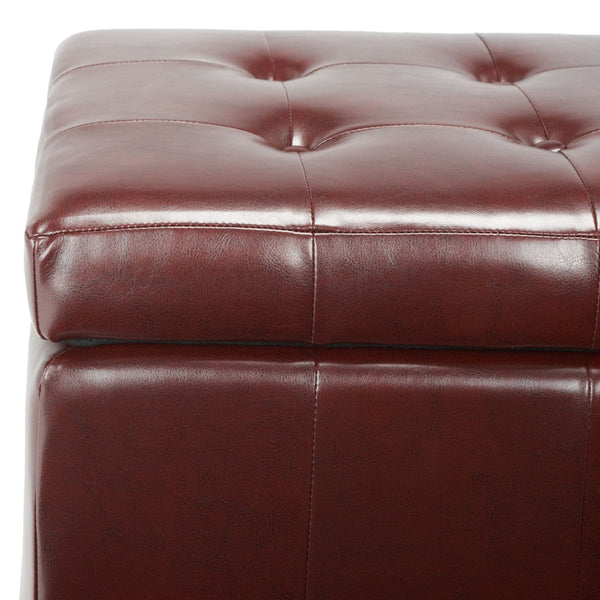 Safavieh Small Manhattan Storage Bench – Stylish And Compact Upholstered Storage Solution For Any Space Cordavan HUD4201E
