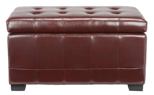 Safavieh Small Manhattan Storage Bench – Stylish And Compact Upholstered Storage Solution For Any Space Cordavan HUD4201E