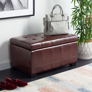 Safavieh Small Manhattan Storage Bench – Stylish And Compact Upholstered Storage Solution For Any Space Cordavan HUD4201E