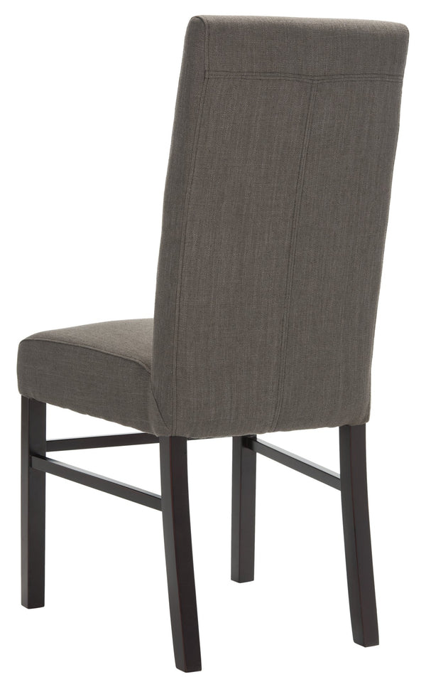 Safavieh Classic Side Chair - Timeless Elegance For Dining Spaces, Comfort With Durable Design And Style Charcoal 60% Linen,40% Polyester Hud8205j