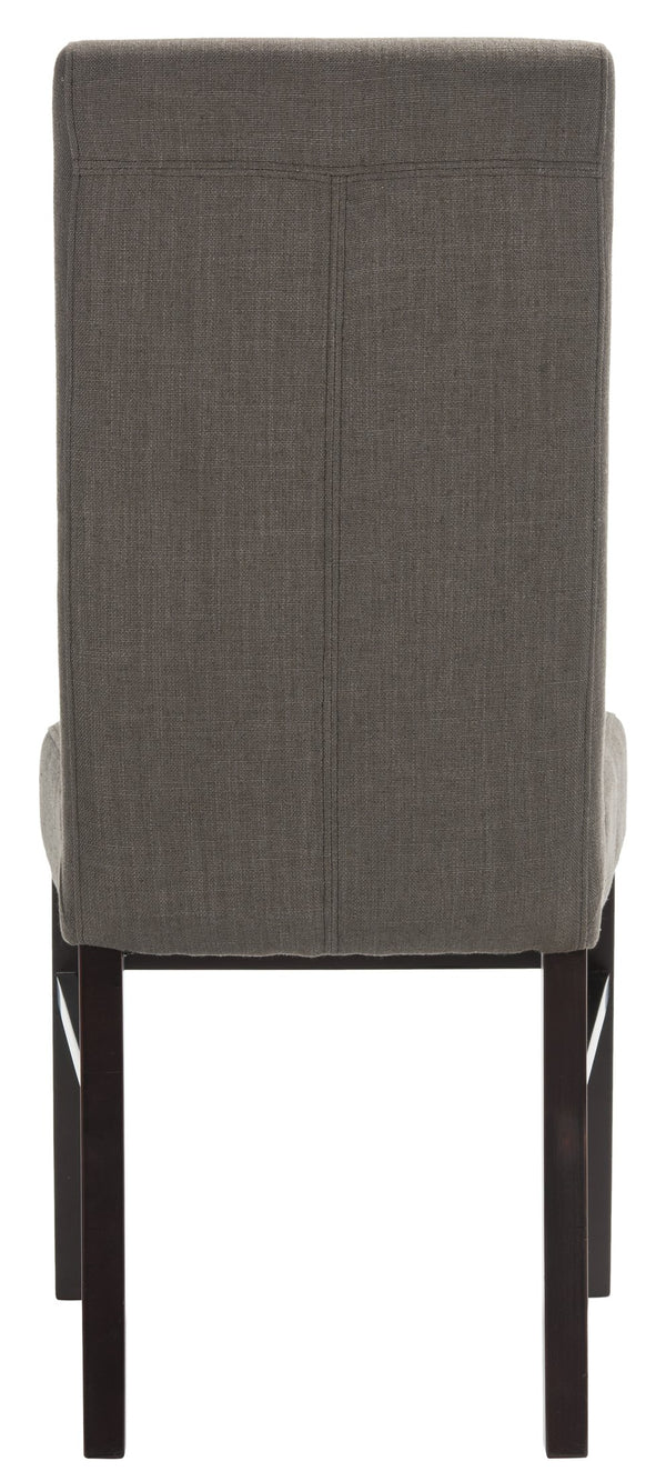 Safavieh Classic Side Chair - Timeless Elegance For Dining Spaces, Comfort With Durable Design And Style Charcoal 60% Linen,40% Polyester Hud8205j