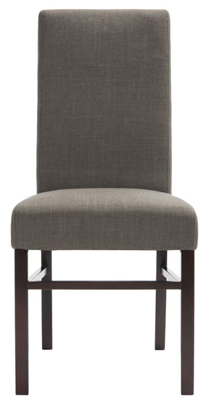 Safavieh Classic Side Chair - Timeless Elegance For Dining Spaces, Comfort With Durable Design And Style Charcoal 60% Linen,40% Polyester Hud8205j