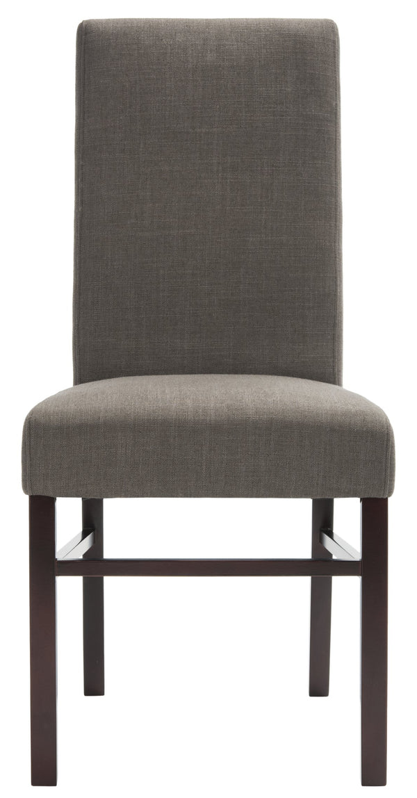 Safavieh Classic Side Chair - Timeless Elegance For Dining Spaces, Comfort With Durable Design And Style Charcoal 60% Linen,40% Polyester Hud8205j