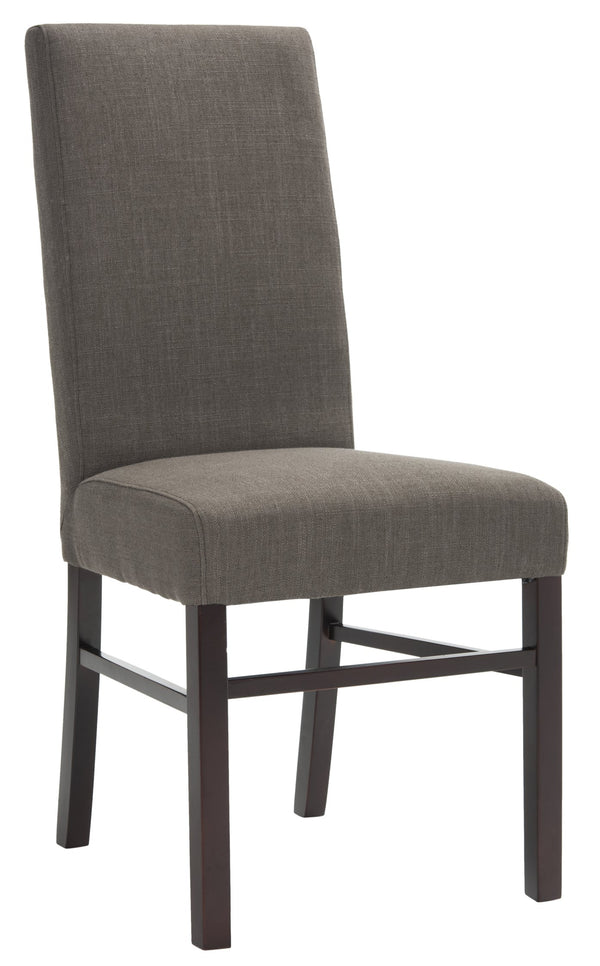 Safavieh Classic Side Chair - Timeless Elegance For Dining Spaces, Comfort With Durable Design And Style Charcoal 60% Linen,40% Polyester Hud8205j