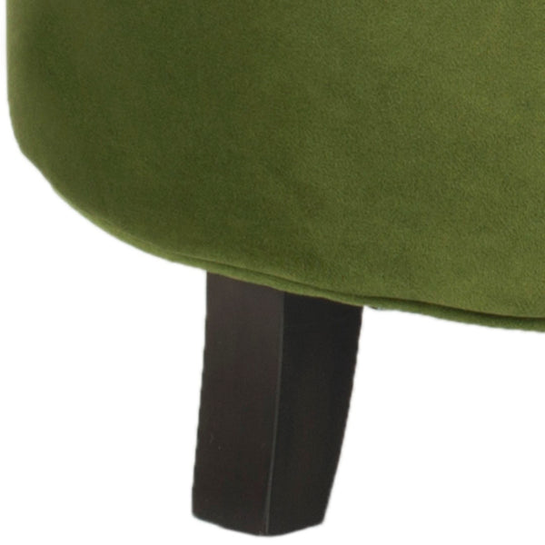 Safavieh Amelia Tufted Storage Ottoman - Chic Accent Piece With Lift-Top Storage For Stylish Living Spaces Fern Green HUD8220R