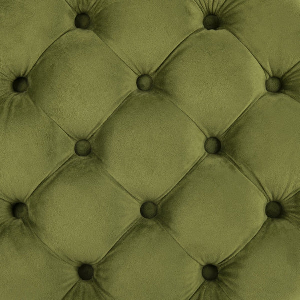Safavieh Amelia Tufted Storage Ottoman - Chic Accent Piece With Lift-Top Storage For Stylish Living Spaces Fern Green HUD8220R