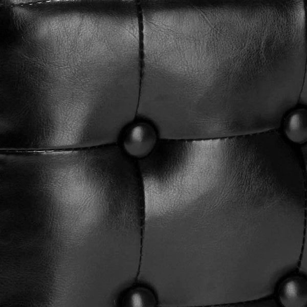 Safavieh Christopher Modern Button-Tufted Ottoman Set Of 2 - Stylish, Compact Furniture For Small Spaces HUD8222B