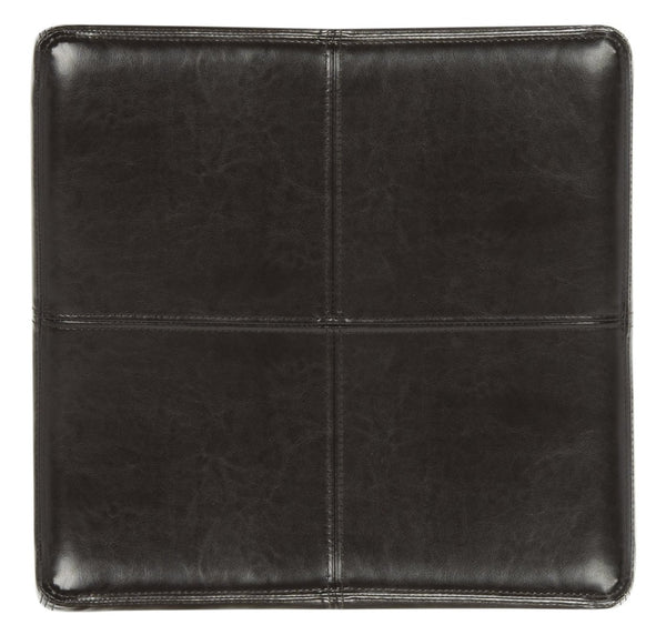 Safavieh Madison Square Ottoman - Versatile Storage & Extra Seating With Timeless Design For Any Living Space Brown HUD8228A