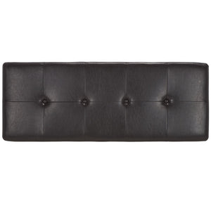 Safavieh Maiden Tufted Storage Bench - Stylish Seating & Practical Organization For Any Room Décor Brown HUD8229A