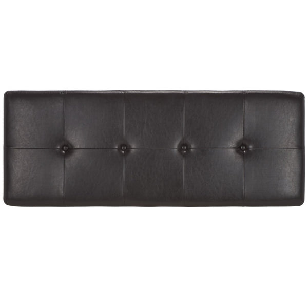 Safavieh Maiden Tufted Storage Bench - Stylish Seating & Practical Organization For Any Room Décor Brown HUD8229A