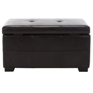 Safavieh Maiden Tufted Storage Bench - Chic Compact Seat With Hidden Storage For Entryways And Bedrooms HUD8230A
