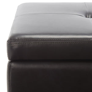 Safavieh Maiden Tufted Storage Bench - Chic Compact Seat With Hidden Storage For Entryways And Bedrooms HUD8230A